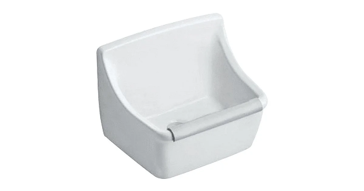 Geberit Uitgietbak Geberit wit 450x350mm met stootrand S8A41000000G