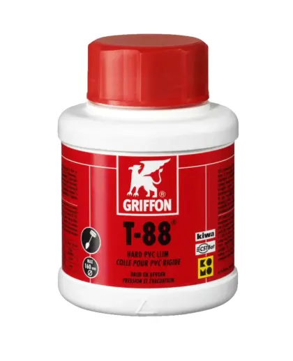 Griffon PVC lijm met borstel T-88 100ml griffon 6110026
