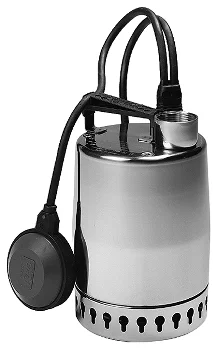 Grundfos Dompelpomp inox Hmax=7.5m Qmax=11.2m3/h met vlotter 1x220-240V stroomkabel=5m Grundfos Unilift KP 250 A 1 012H1600