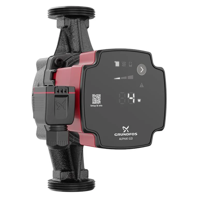 Grundfos Circulatiepomp Grundfos Alpha1 GO 10bar . L=180mm . Hmax=4m . 6/4"M  . EEI <= 0.2 25-40 93074185