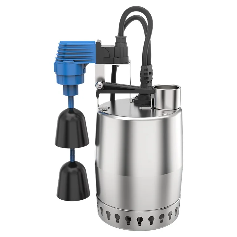 Grundfos Dompelpomp inox Hmax=7.5m 1x220-240V stroomkabel=10m Grundfos Unilift KP 250-AW-1 93308840