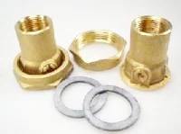 Grundfos Messing pompkoppeling 3/4 F sanit. pomp 1 1/4 grundfos 96433908 96433908
