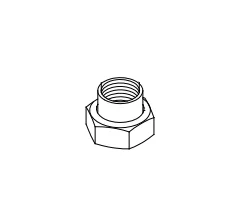 Grundfos Koppeling 1 F (pompdiameter G1.1/2) grundfos (ex 529922) 99672022