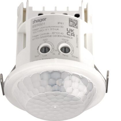 HAGER Bewegingsmelder IR on/off inbouw mini 10m EER501