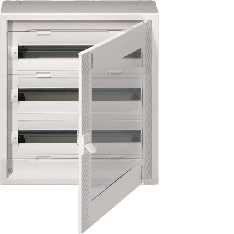 HAGER Vega D - 3R. 72 M. - doorzichtige deur FD32CN