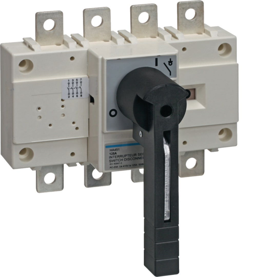HAGER Hoofdschakelaar 4P - 125A HA451