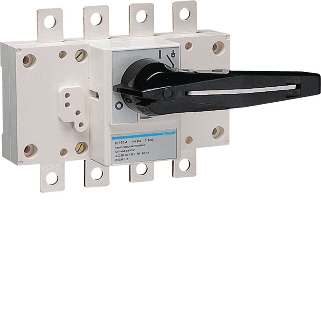 HAGER Hoofdschakelaar 4P - 160A HA452
