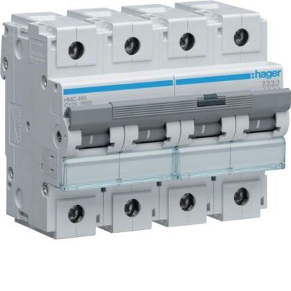 HAGER Automaat 15kA 125A 4P C 6M HMC499