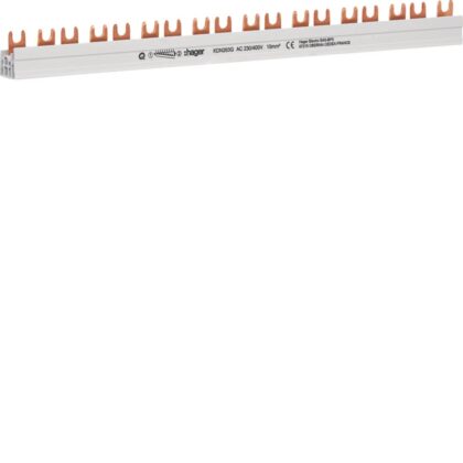 HAGER Overbruggingsbaar 2P 63A met vorken 10mm² 18M KDN263G