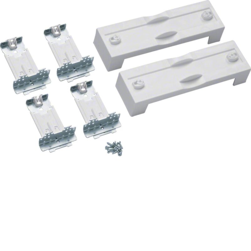 HAGER Kit afdekplaten uiteinden 1 mb. UD01F1