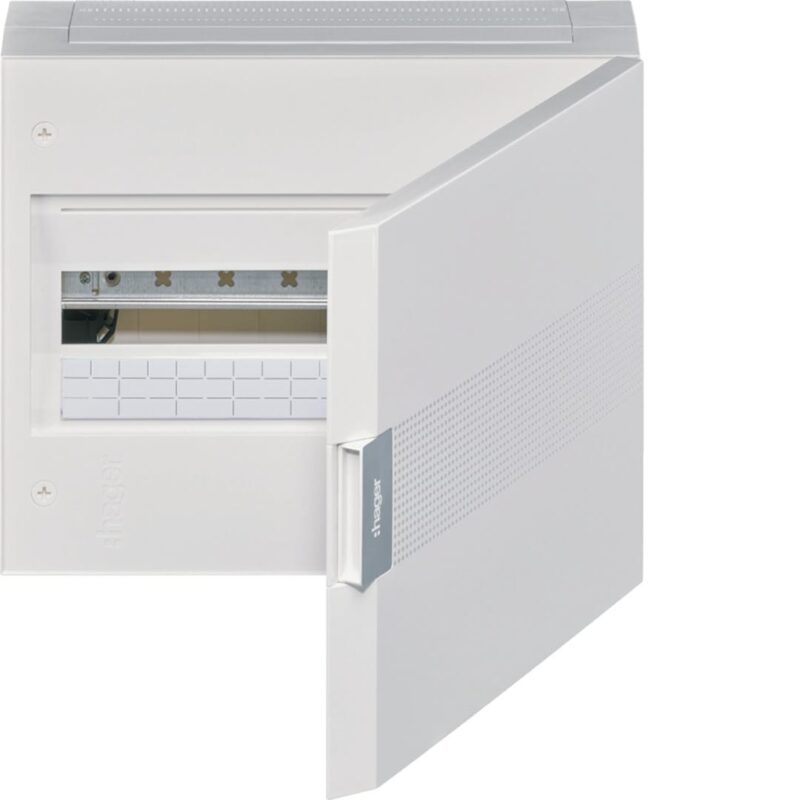 HAGER vega verdeelkast - 1R. - 18 M. - volle deur VB118B