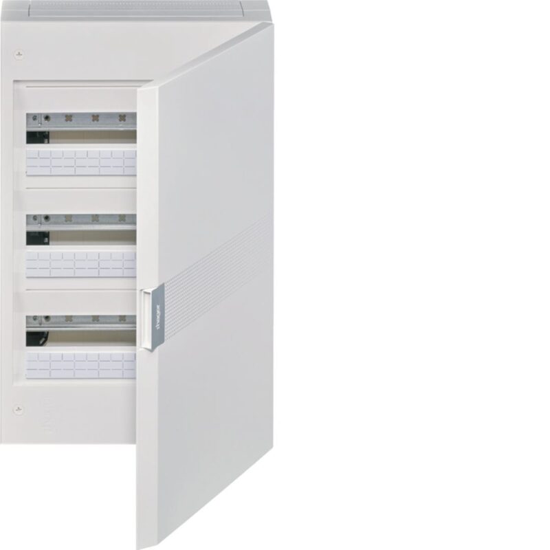 HAGER vega verdeelkast - 3R. - 54 M. - volle deur VB318B