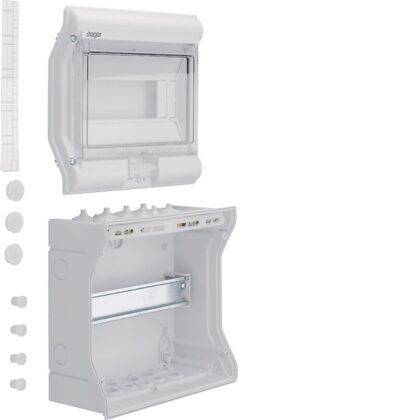 HAGER Waterdichte verdeelkast IP65 - 10 M. VE110M