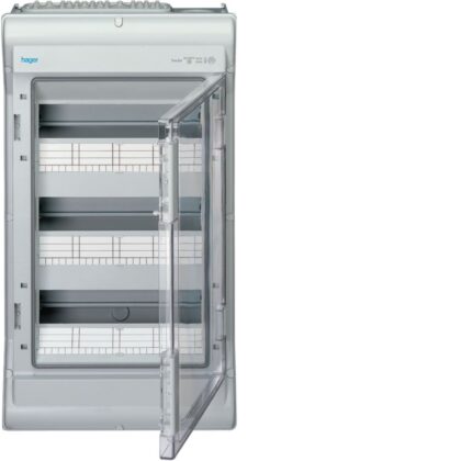 HAGER Waterdichte verdeelkast IP65 - 36 M. VE312M