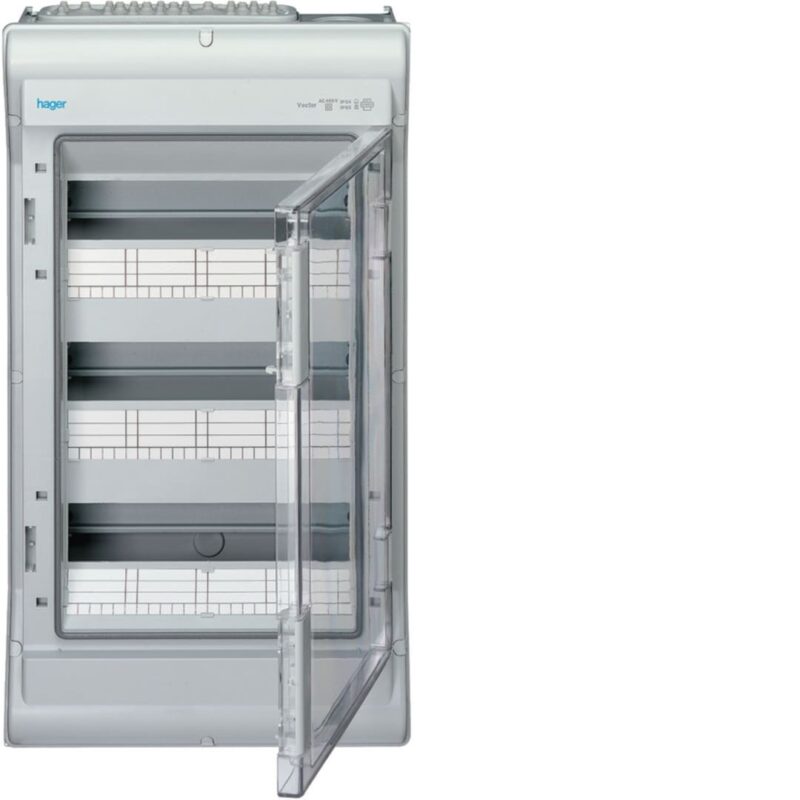 HAGER Waterdichte verdeelkast IP65 - 36 M. VE312M