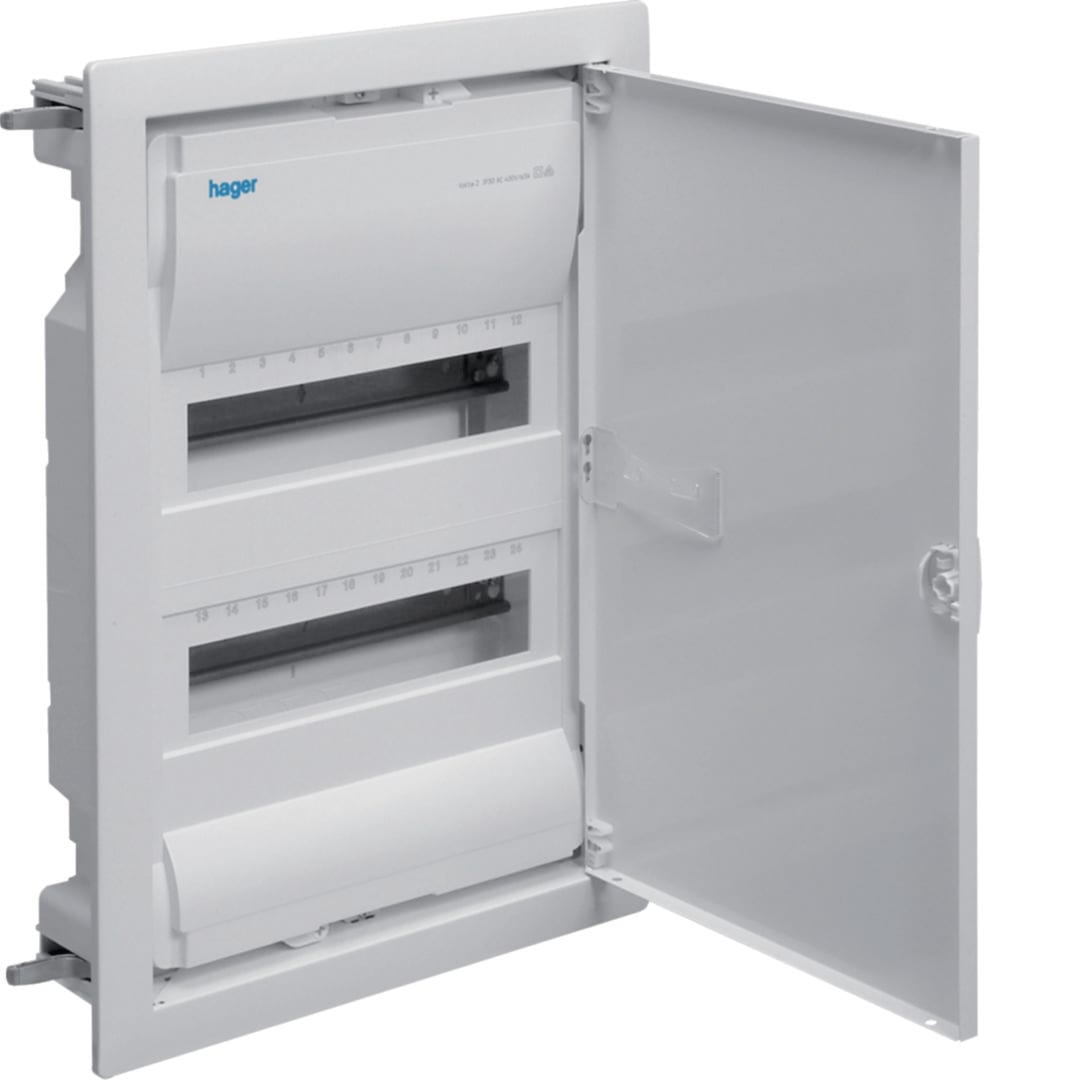 HAGER Volta inbouwkast - 2R. - 24 M. VU24LN