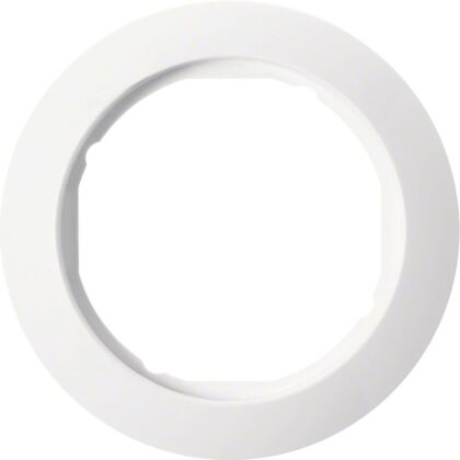 HAGER Afdekplaat 1-voudig vr Ø 58mm Serie 1930 polarwit