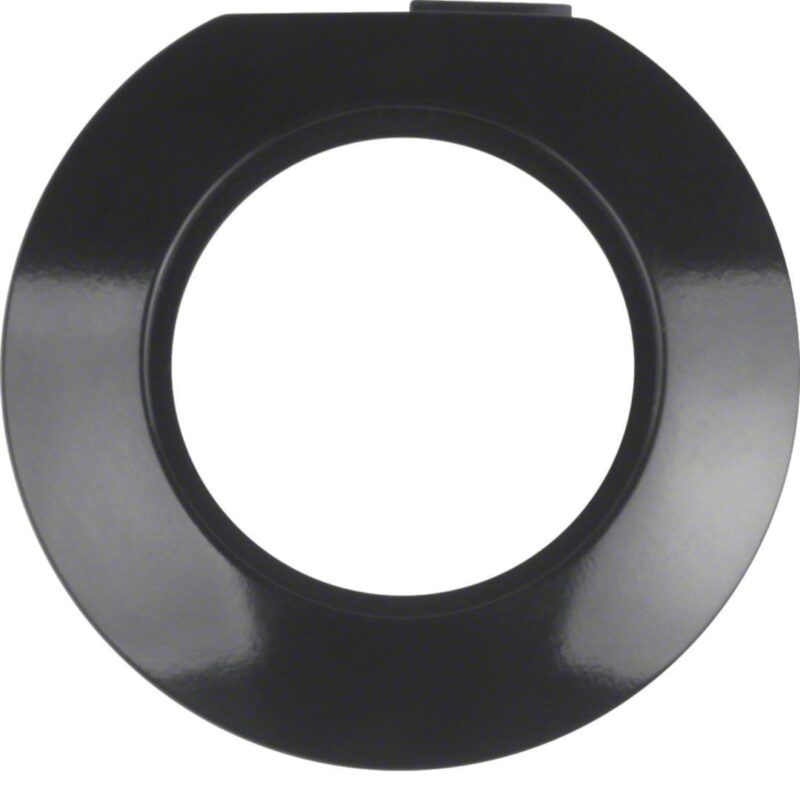 HAGER Eind-afdekplaat pvc Serie 1930 zwart
