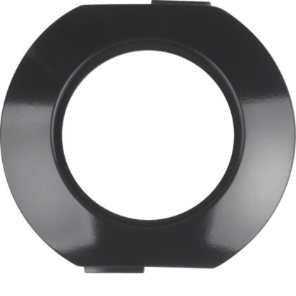 HAGER Midden-afdekplaat pvc Serie 1930 zwart