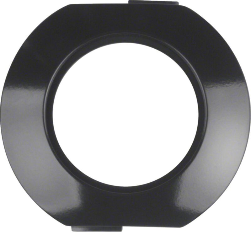 HAGER Midden-afdekplaat pvc Serie 1930 zwart