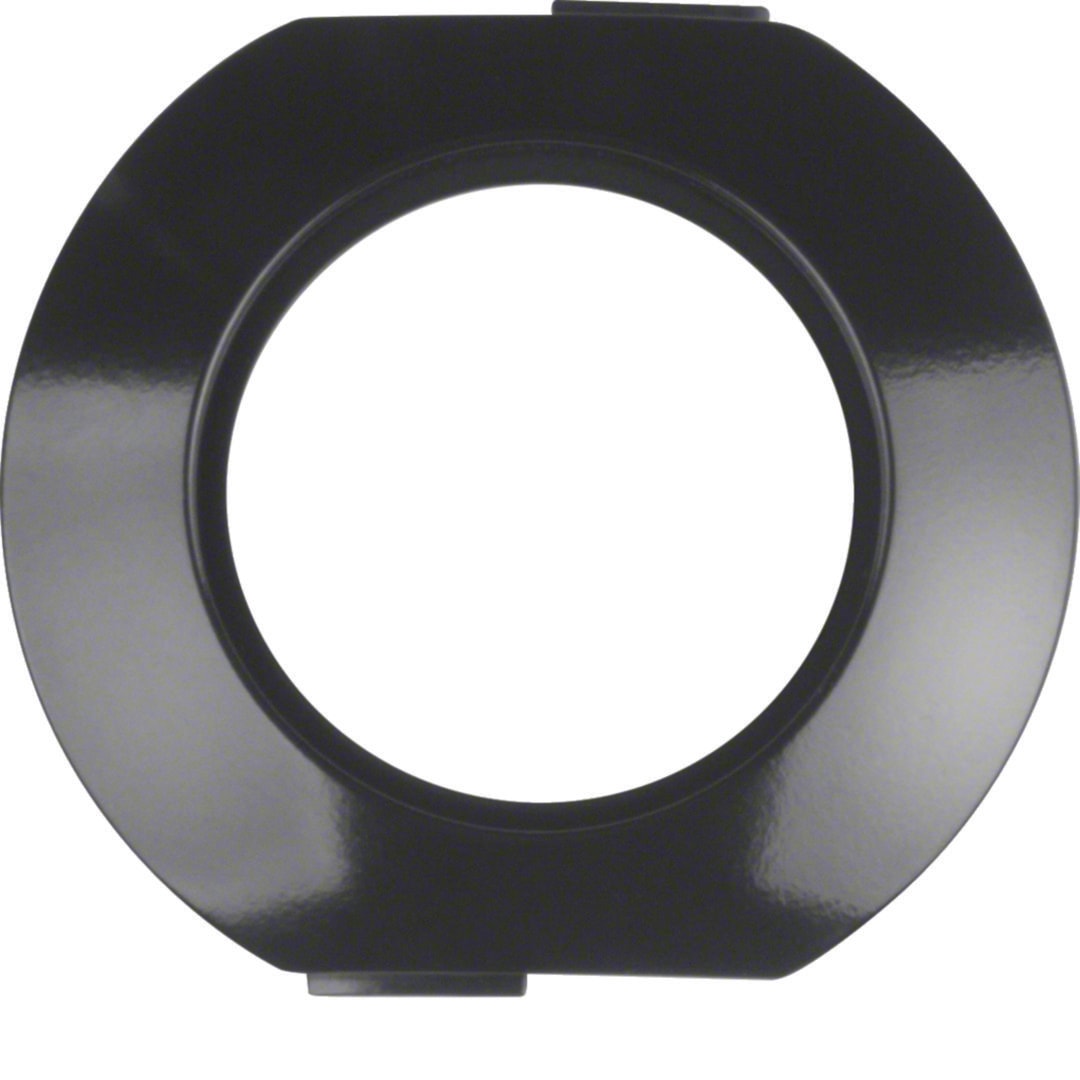 HAGER Midden-afdekplaat pvc Serie 1930 zwart