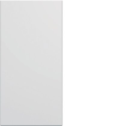 HAGER Centraalplaat schakelaar/drukknop gallery 1M polarwit WXD010B