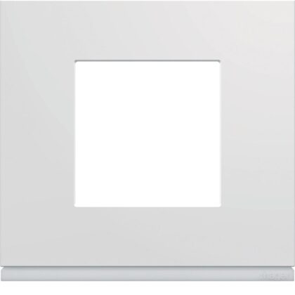 HAGER Afdekplaat gallery enkelvoudig polarwit WXP0002