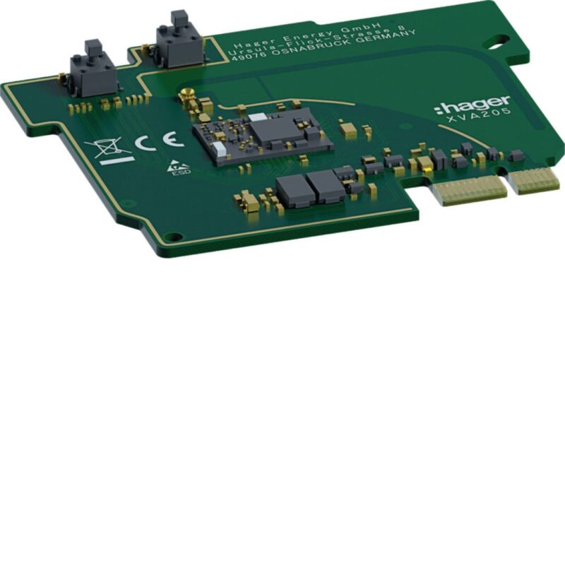 HAGER RF/P1 - kaart voor dynamisch laden en PV XVA205