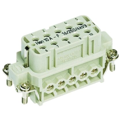 HARTING han a female insert.screw 09200102812