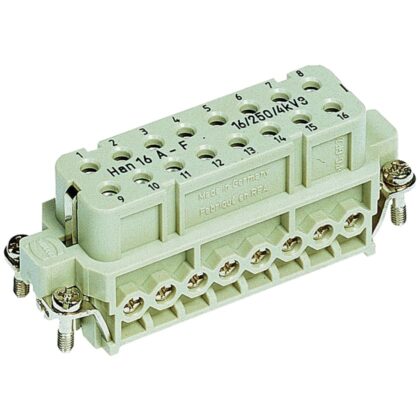 HARTING han a female insert.screw 09200162812