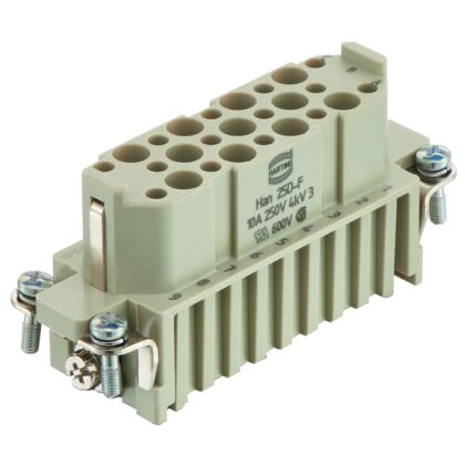 HARTING han D25 pos.F insert crim 09210253101