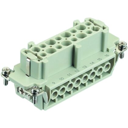 HARTING han E female insert.screw 09330162701