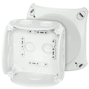 HENSEL Aftakdoos zonder klemmen 104x104mm IP66 DK0400GZ