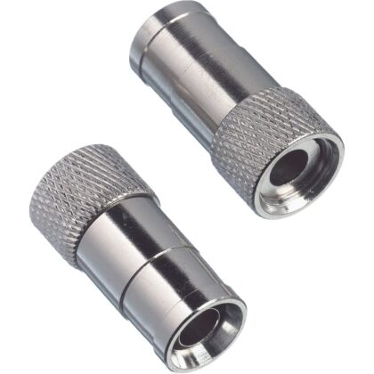 HIRSCHMANN F-connector push on per stuk 695002566