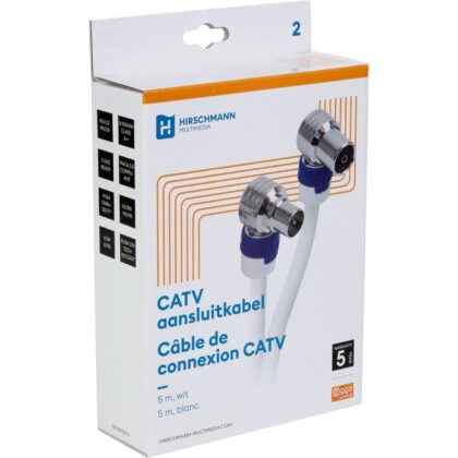 HIRSCHMANN CATV Aansluitkabel 4G/LTE Proof 5