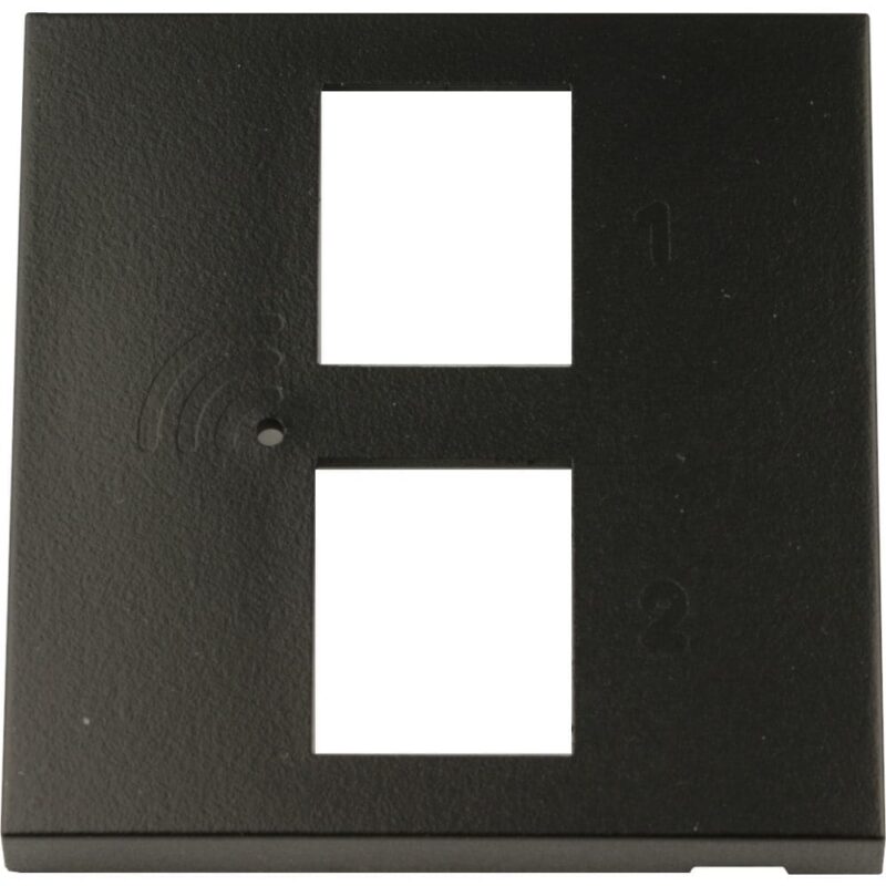 HIRSCHMANN APAC W CP45A - Centraal plaat 45mm voor APAC W Antraciet 695020766