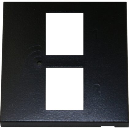 HIRSCHMANN De APAC W CP 45 is een 45 x 45 mm centraalplaat voor de APAC W. Kleur zwart 695020767