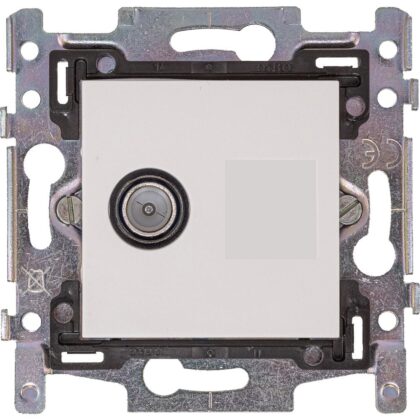 HIRSCHMANN EDB 02 C NCP modulaire wandcontactdoos coax TV incl. witte Niko Centraalplaat 695020777