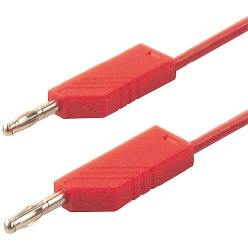HIRSCHMANN Meetsnoer MLN SIL 100/1 rood 934092101