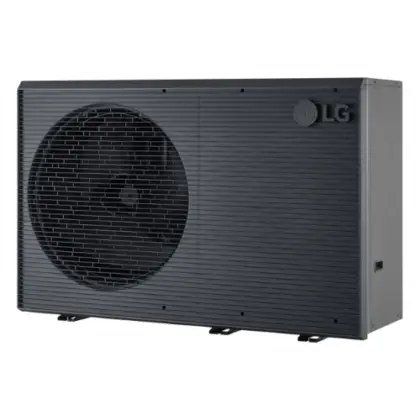 LG Therma V R32 Monobloc S facelift warmtepomp 1x230V - 12 kW (bij A7W35 volgens EN14511-2) - ERP label verwarming A+++ HM121MRS.UB40