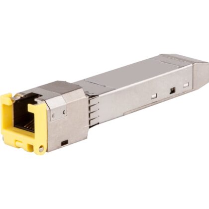 HPE Instant-On HPE Instant On - SFP transceiver module - 1GbE - 1000Base-T - RJ-45 - up to 100m R9D17B