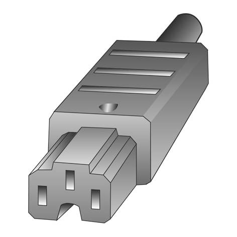 HUPPERTZ Toestelstekker CEE 10A+A zwart 1048