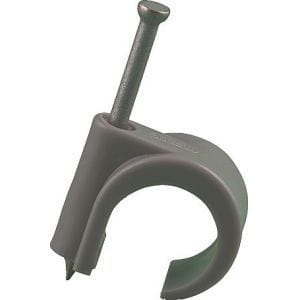 HUPPERTZ Spijkerclips grijs voor buis 16-19 mm M421315