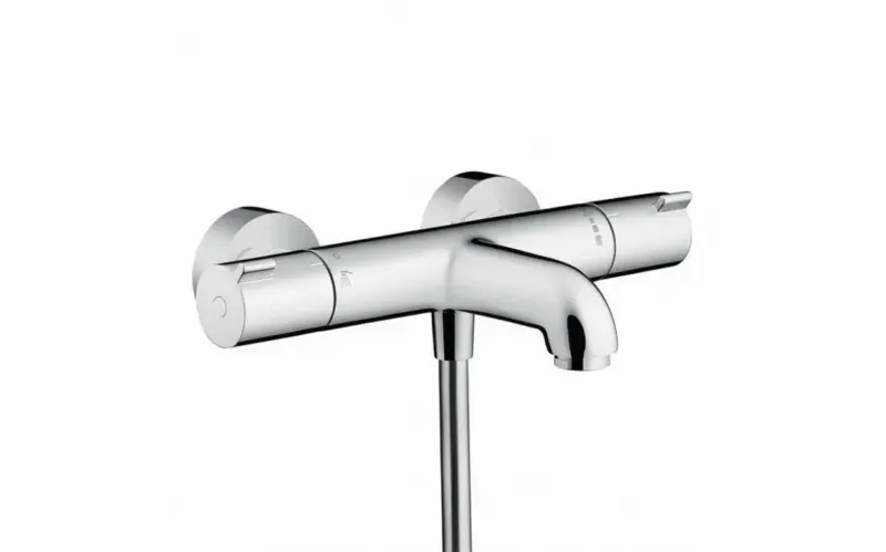 Hansgrohe Badmengkraan Hansgrohe Ecostat wand tweegreeps thermostatisch 1001 CL 13201000