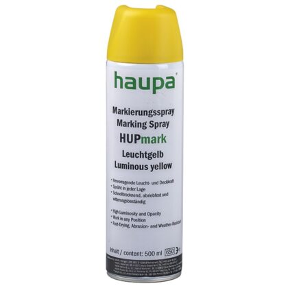Haupa Markeerspray HUPmark geel 500ml 170141