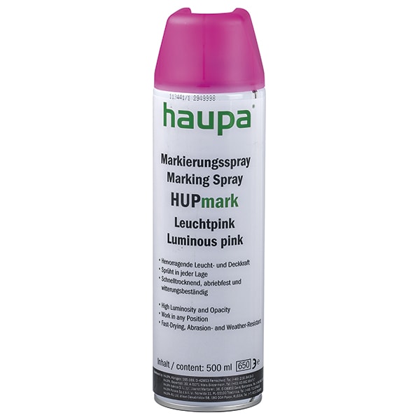Haupa Markeerspray HUPmark roze 500ml 170142