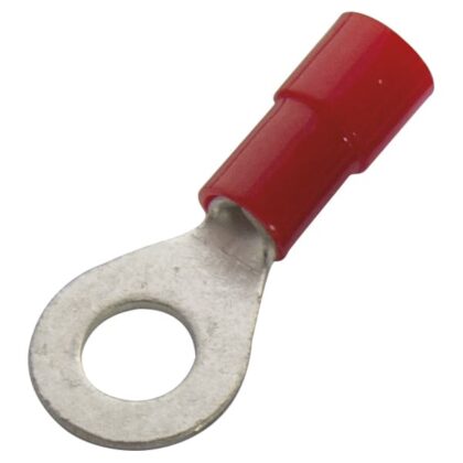 Haupa Ringkabelschoen DIN 46237 rood PVC geïsoleerd 0