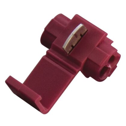 Haupa Snelverbinder koper rood PVC geïsoleerd 0