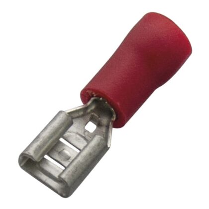 Haupa Vlakstekerhuls rood PVC geïsoleerd 0