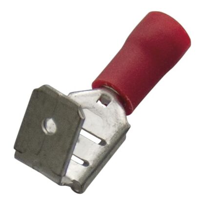 Haupa Vlaksterkerhuls met aftakking rood PVC geïsoleerd 0